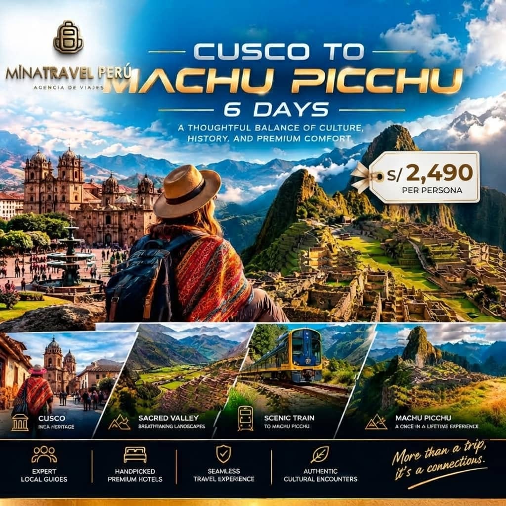 Cusco a Machu Picchu · 6 días